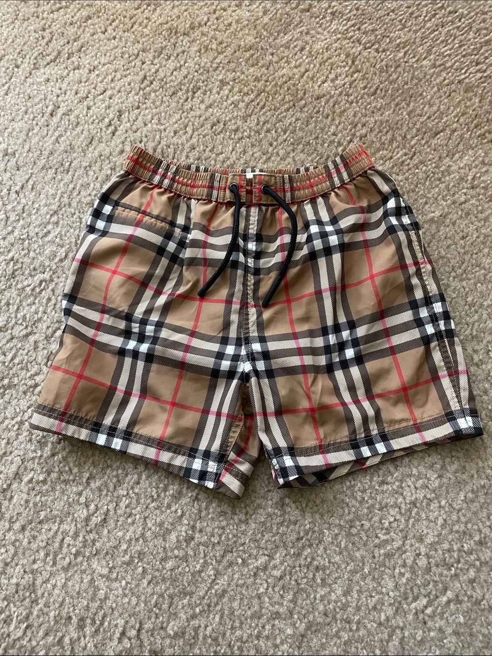 Burberry Kids Check Swim Shorts Sz:2Y